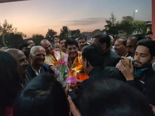 चित्तौड़गढ़: केंद्रीय मंत्री बोले- राजस्थान में फिर डबल इंजन की सरकार बनेगी; CM गहलोत पर तंज कस्ते हुए कहा- कुर्सी की चिंता करने वाले विकास नहीं कर सकते